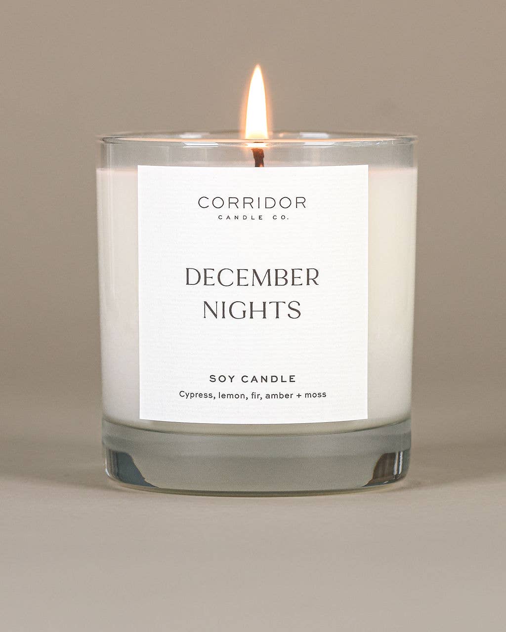 December Nights Soy Candle