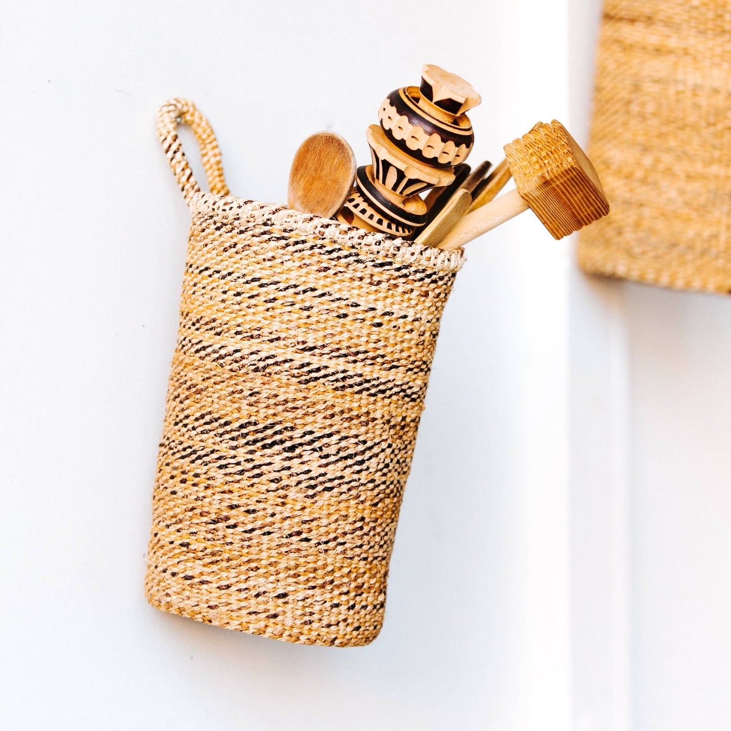 Hanging Storage Basket: Eucalyptus