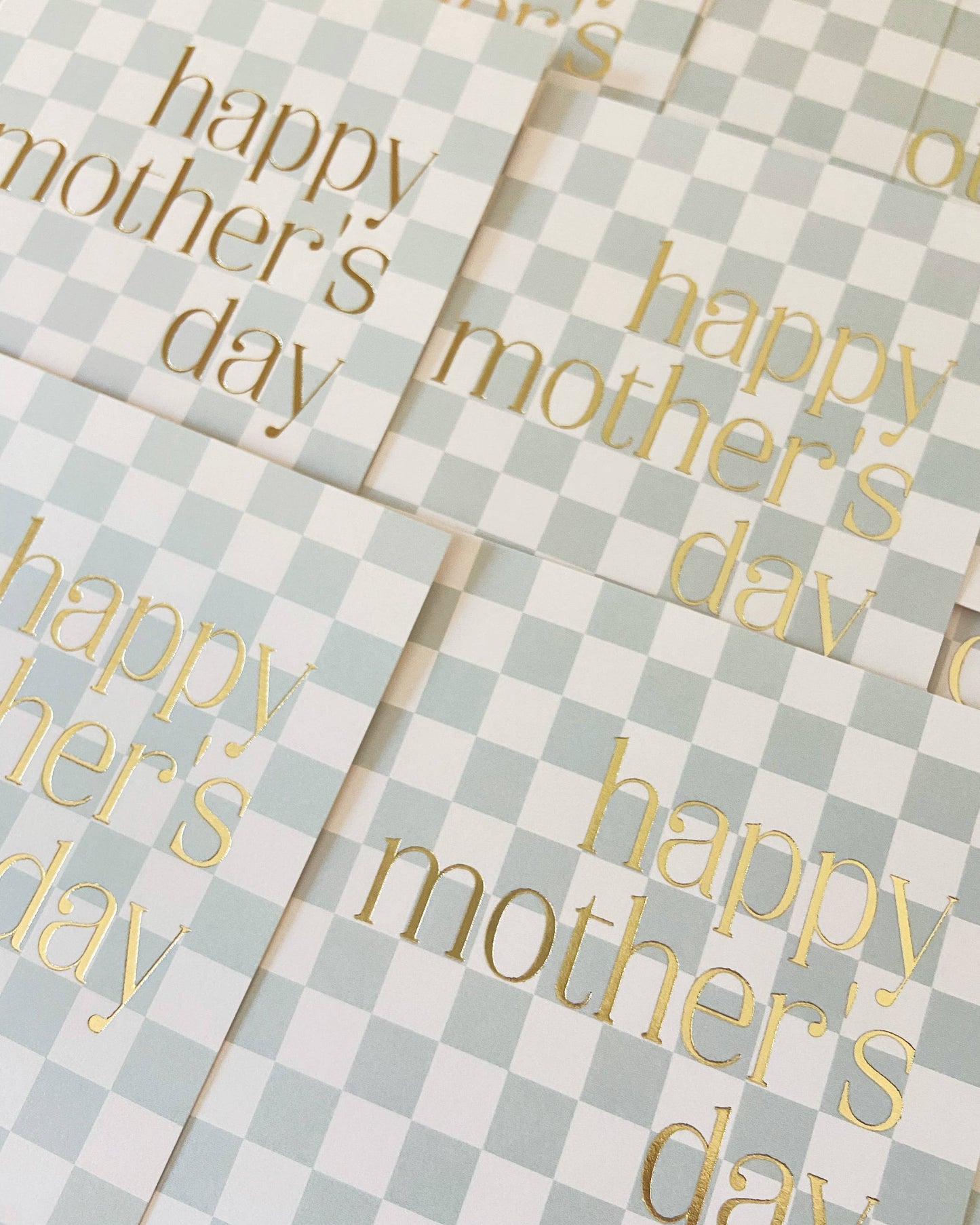 Checker Happy Mother's Day Greeting Card