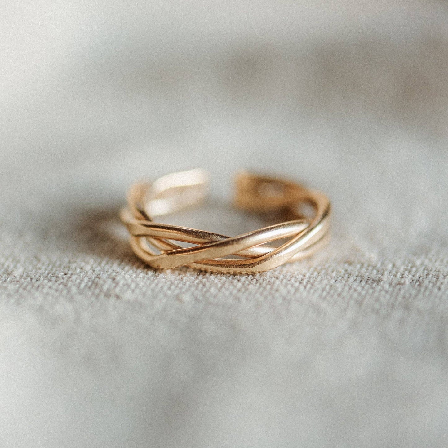 Sinnet Ring // Demi-Fine Gold