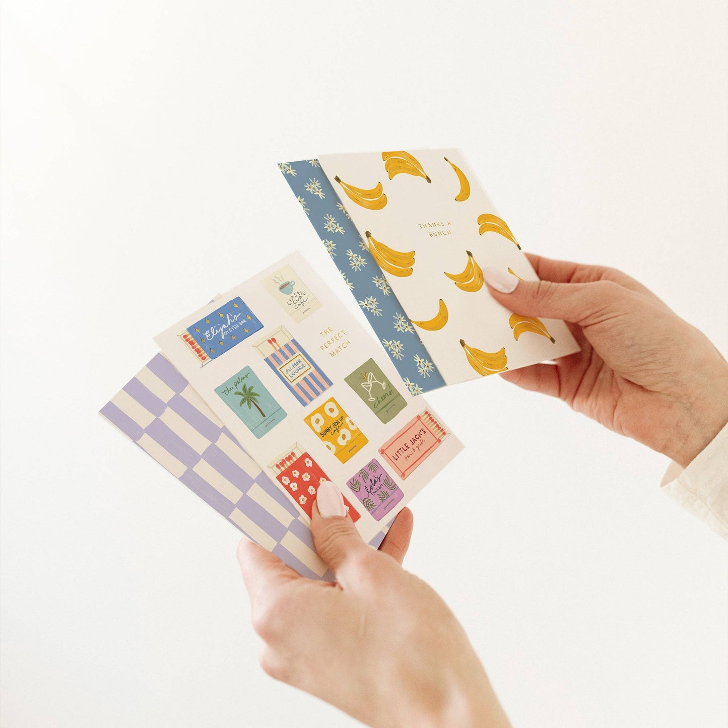 Thanks a Bunch Bananas Greeting Card: Single