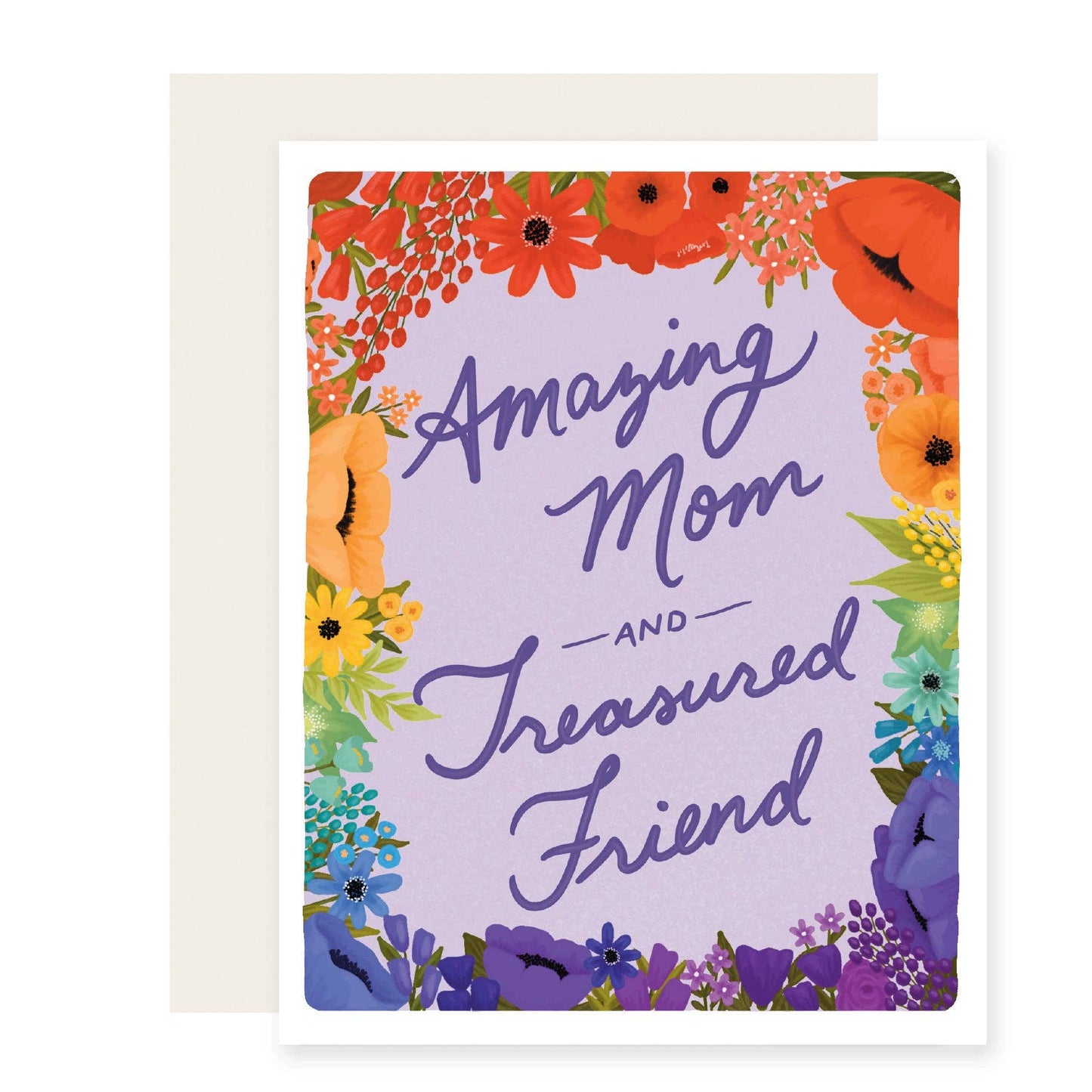 Amazing Mom & Treasured Friend Card