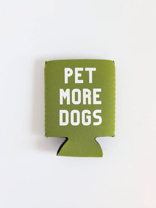 Olive Pet More Dogs Drink Koozie