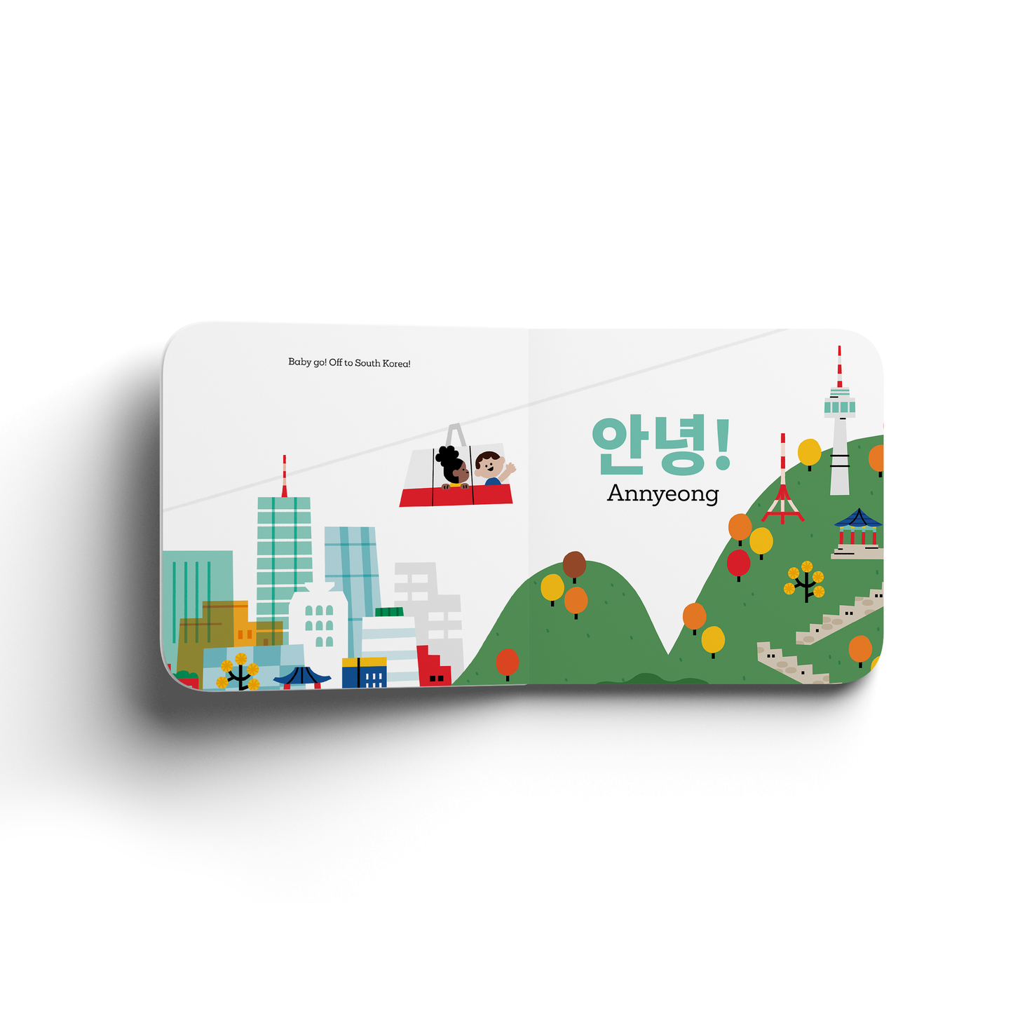 Baby Go! South Korea – Travel Board Book