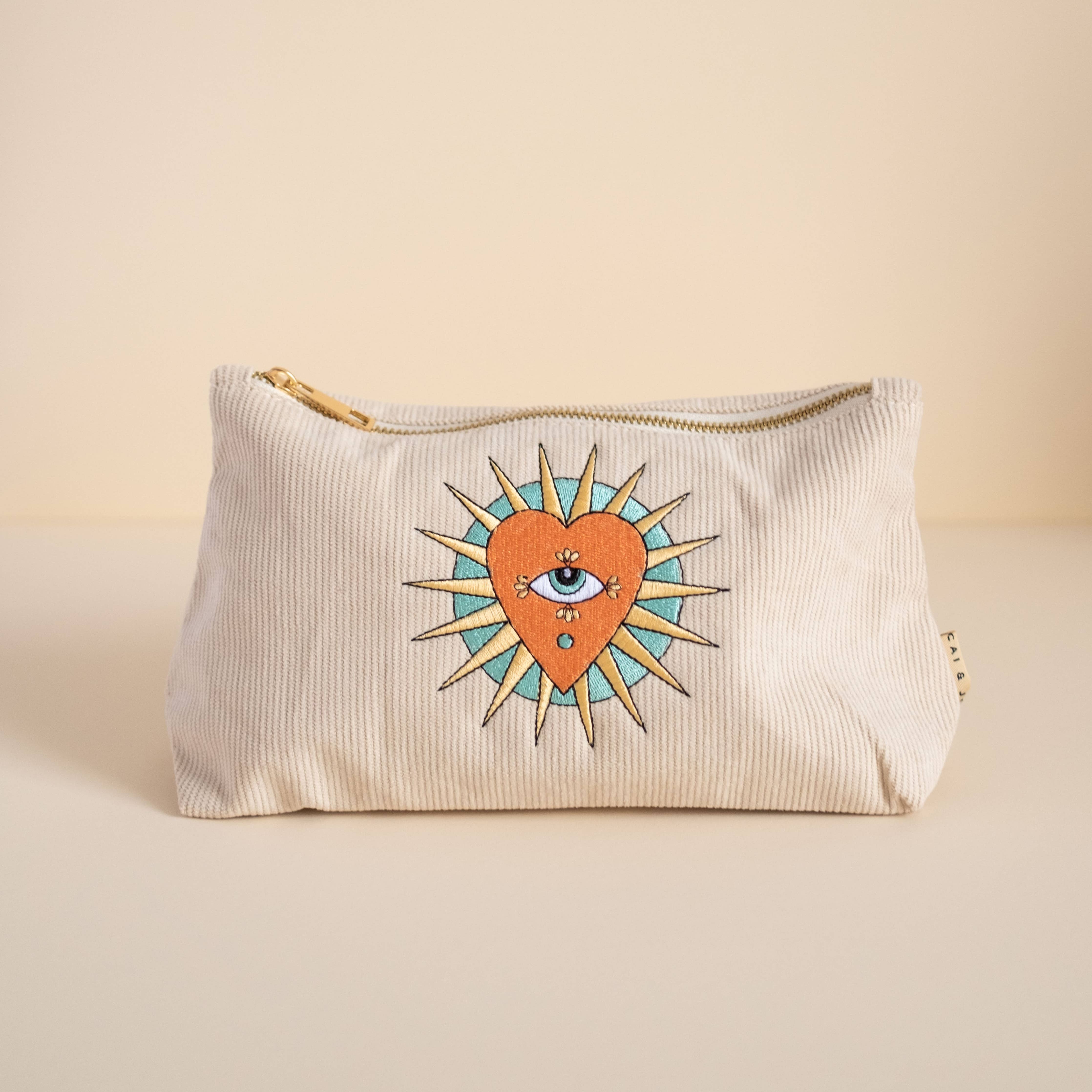 Medium Corduroy Pouch - Thumbnail 2