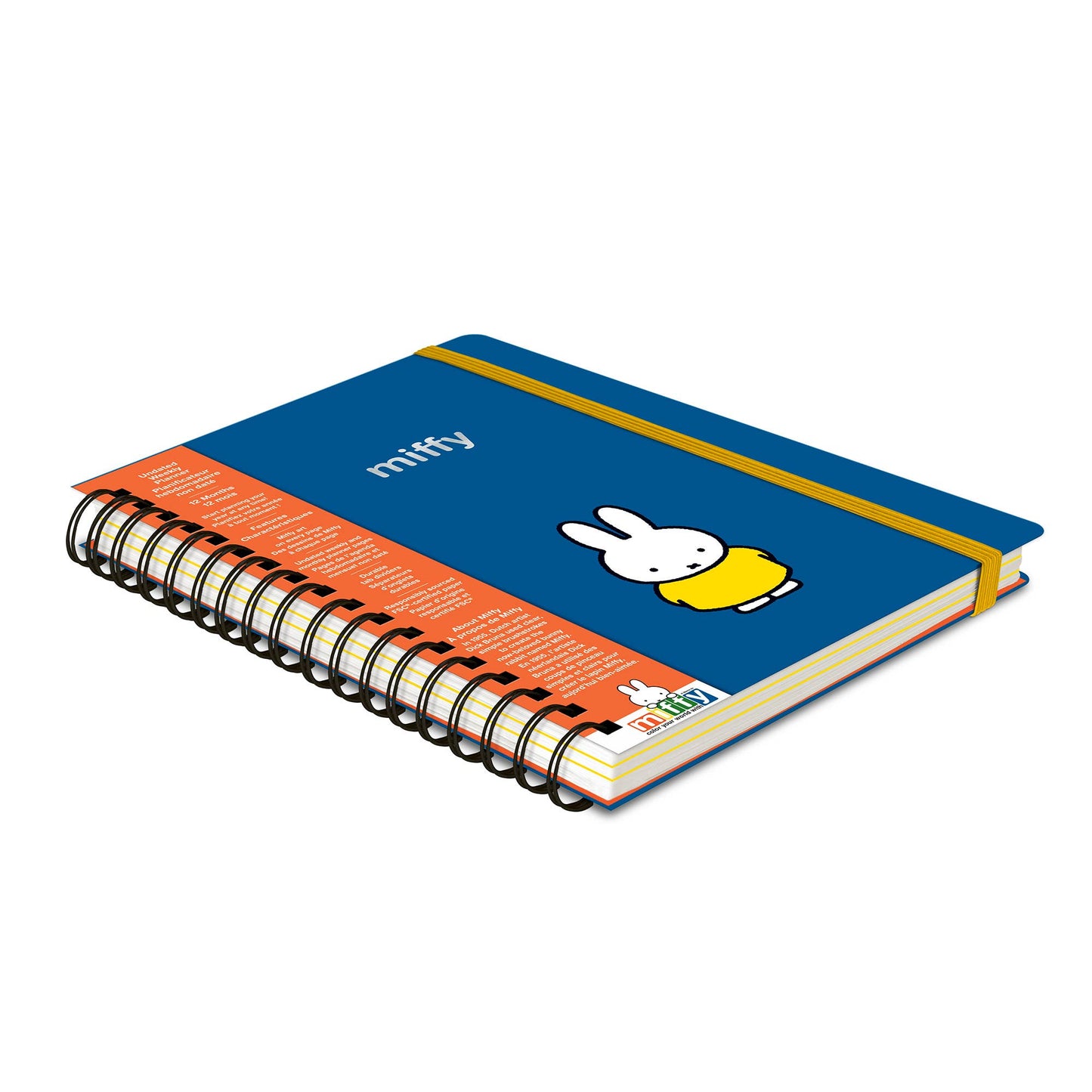 Undated Tri-Tab Planner Classic Miffy