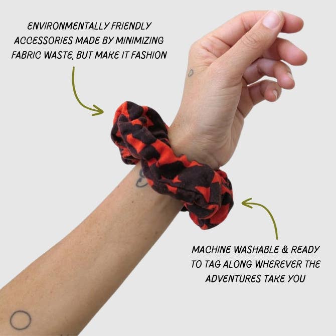 Zero Waste Scrunchie | Midnight & Periwinkle