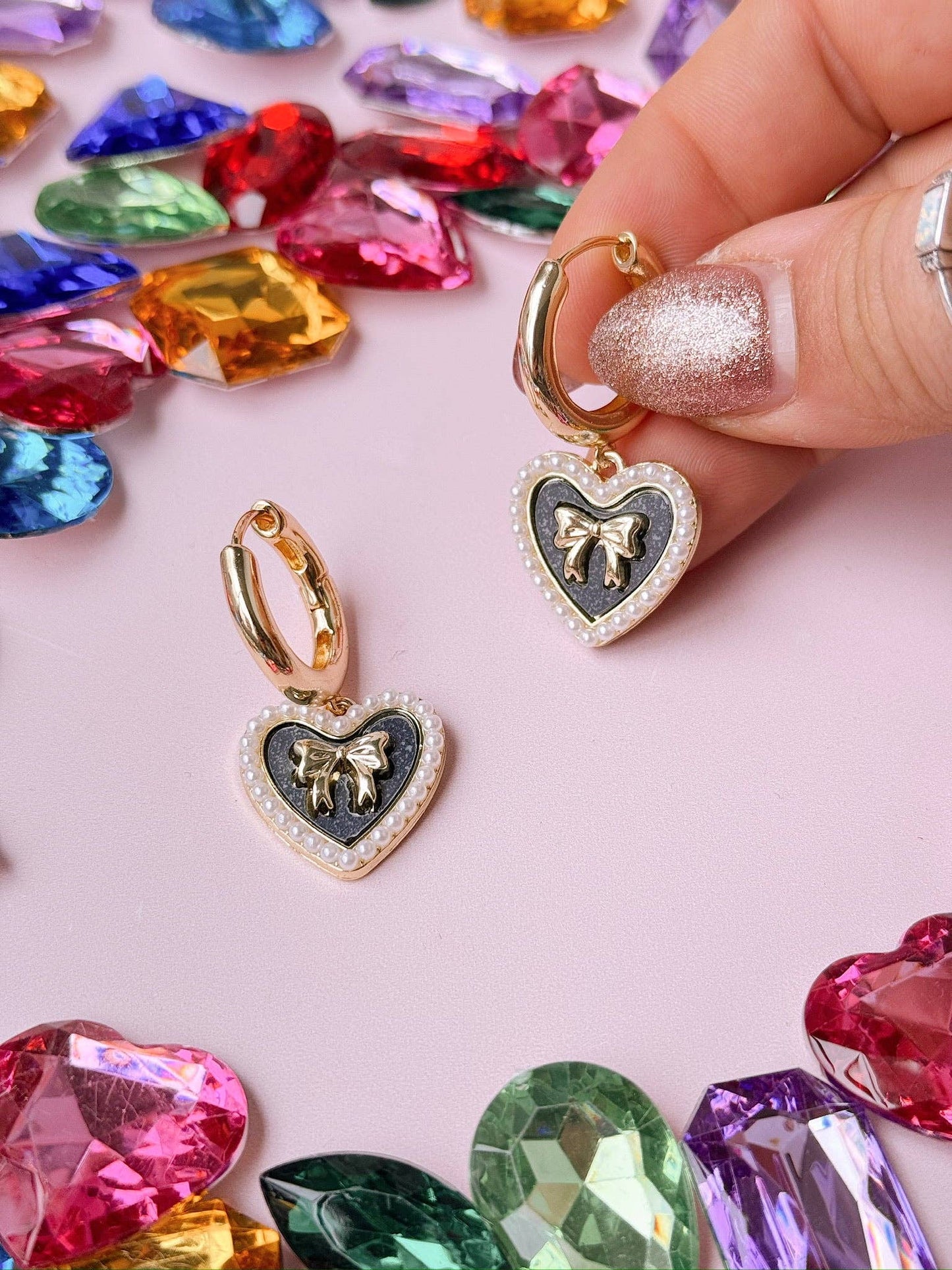 Sweet Love Huggie Earrings