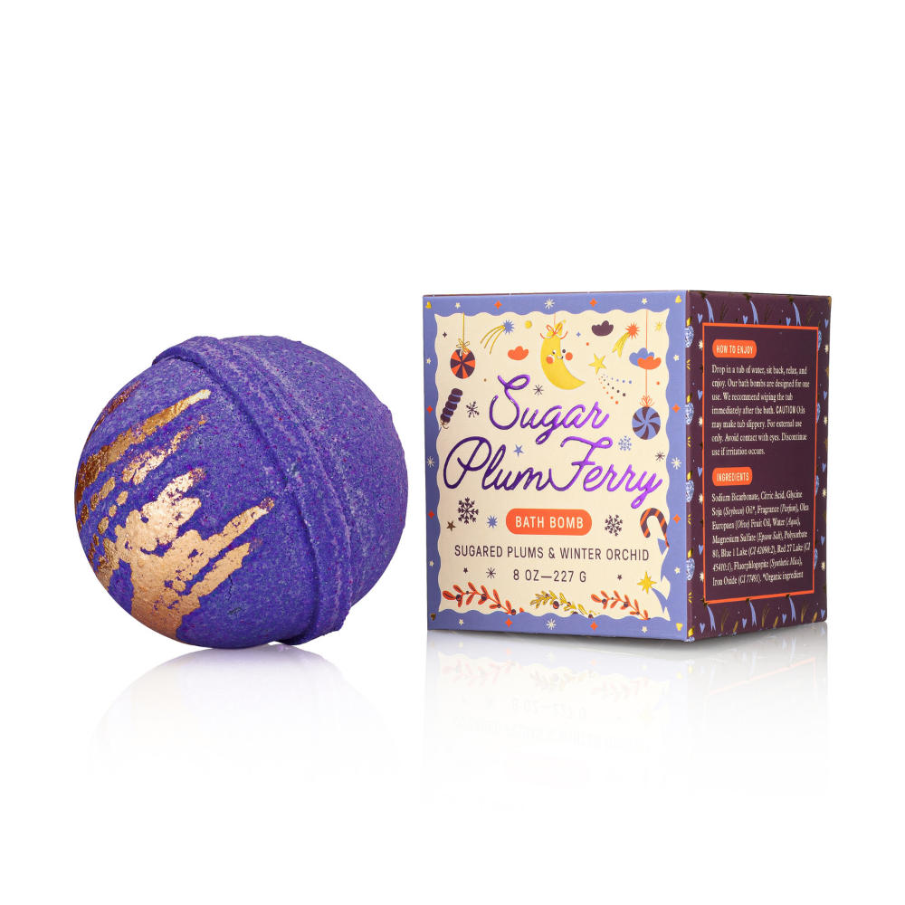 Sugar Plum Ferry Bath Bomb