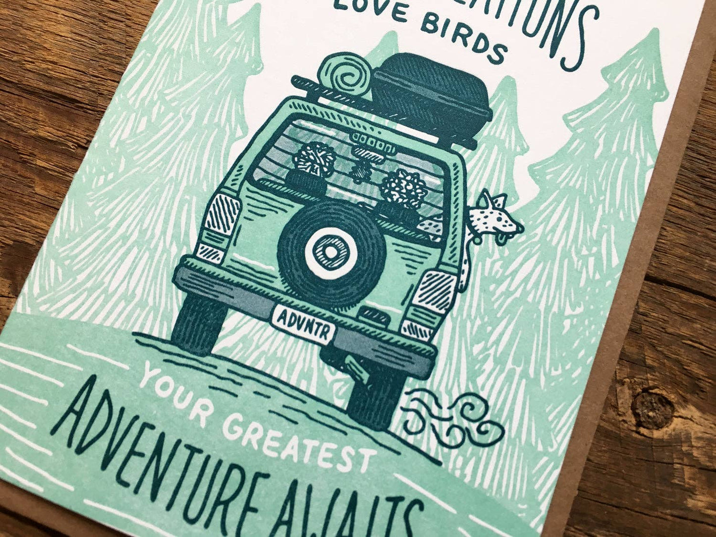 Congrats Adventure Card