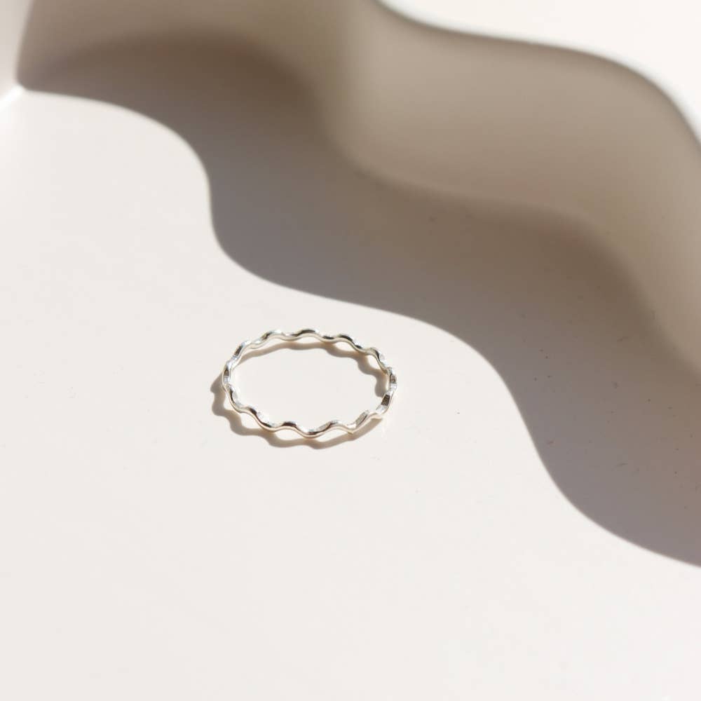 Dreamwave Ring |  Sterling Silver / 8