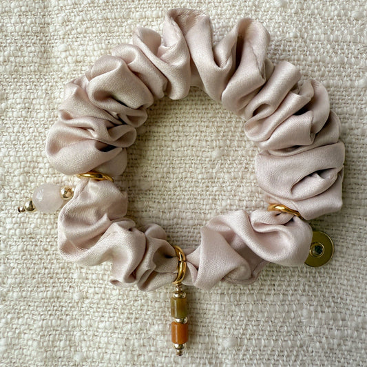 Holding On Hair Tie: Pearl Cream - First Love