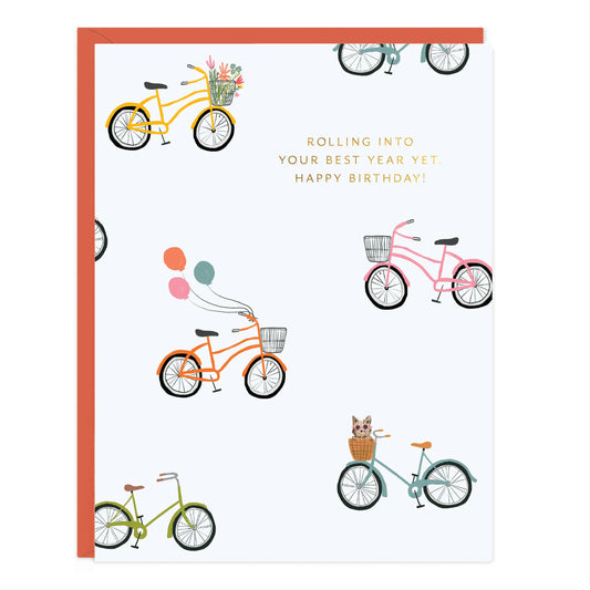 Bike Birthday Card