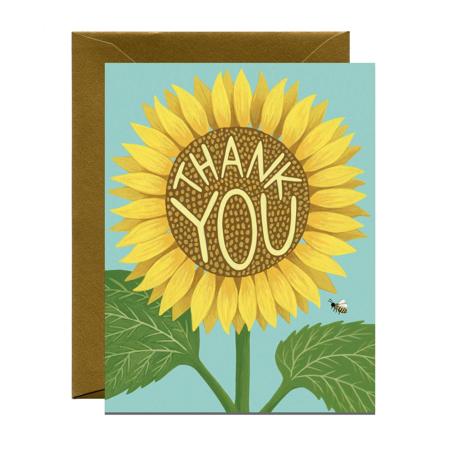 Sunflower Thank You Card