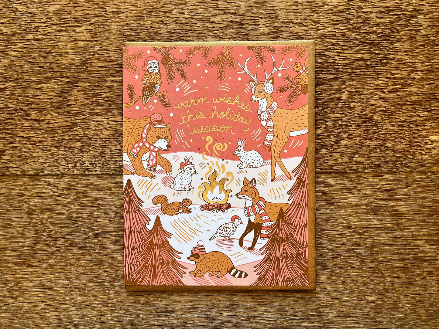 Woodland Holiday Card