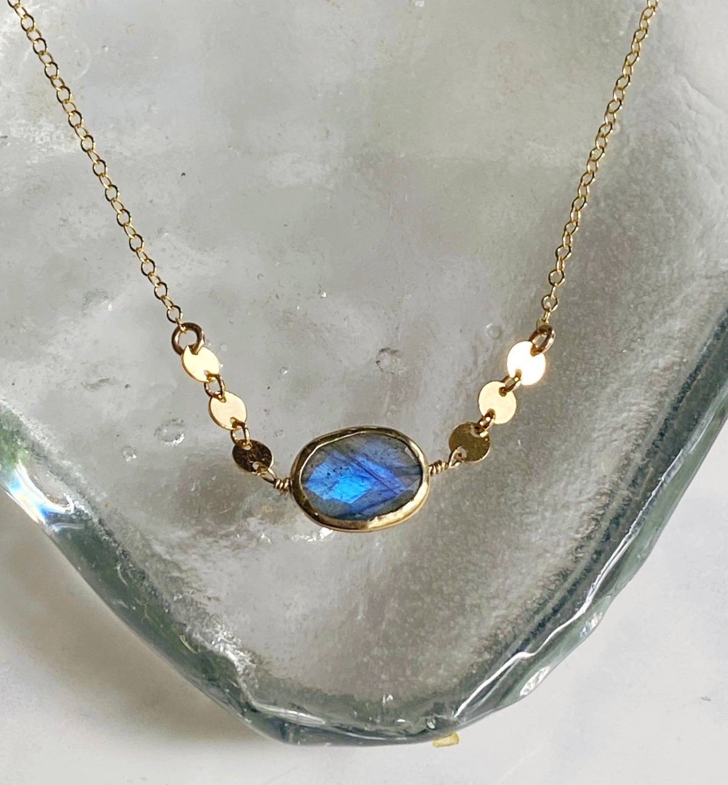 Labradorite adjustable choker 