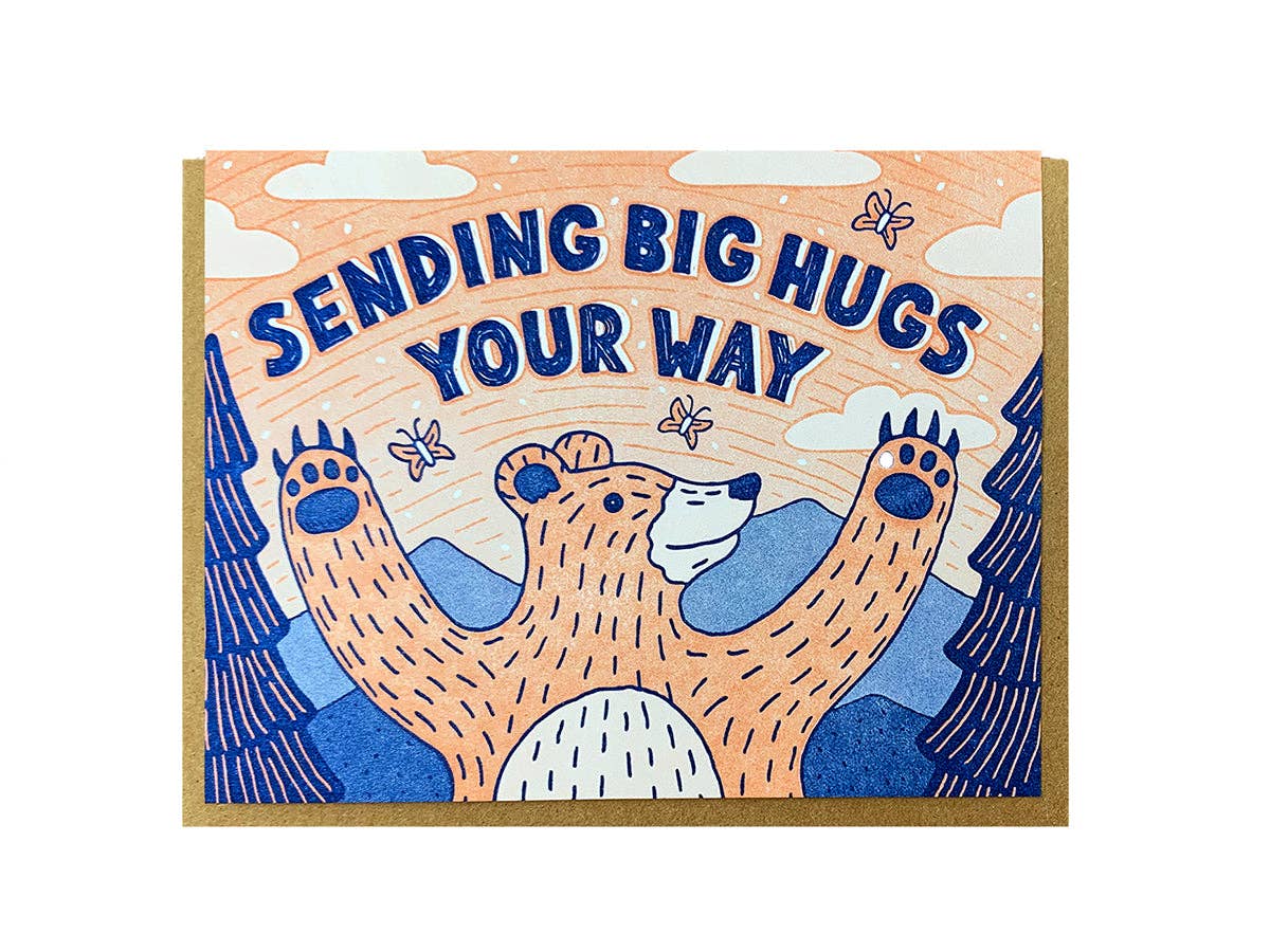 Big Hugs Bear Card