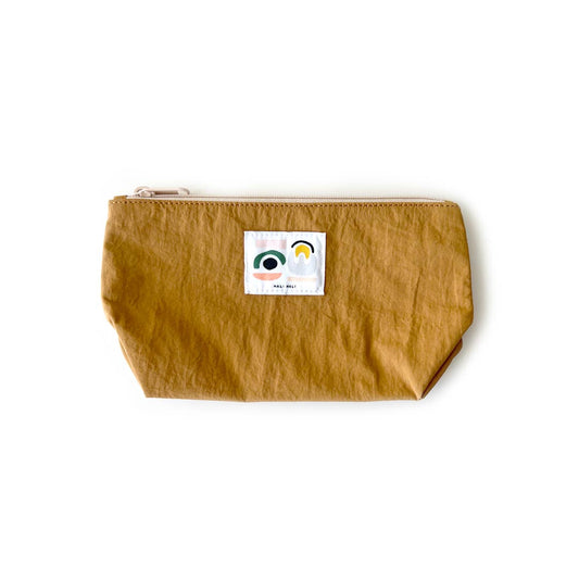 Dusty Rose/Mustard Playful Small Pouch