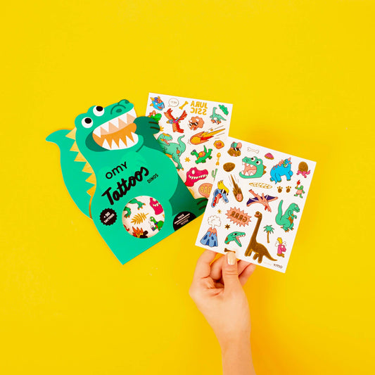 Kids' Dino Temporary Tattoos