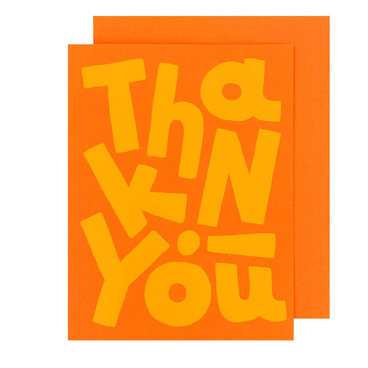 Thank You! Big Type: Single