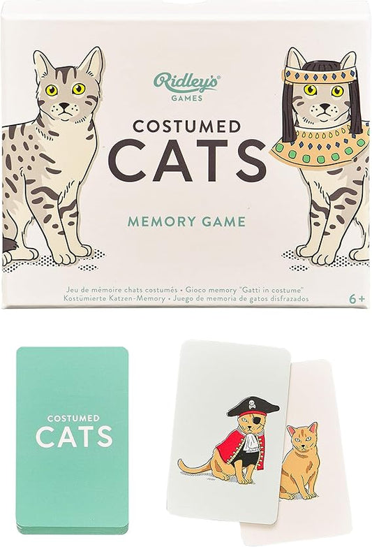Costume Cats Memory Game