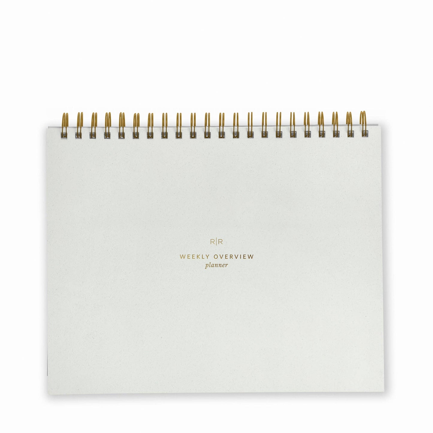 Weekly Overview Planner | Assorted Colors: Charcoal