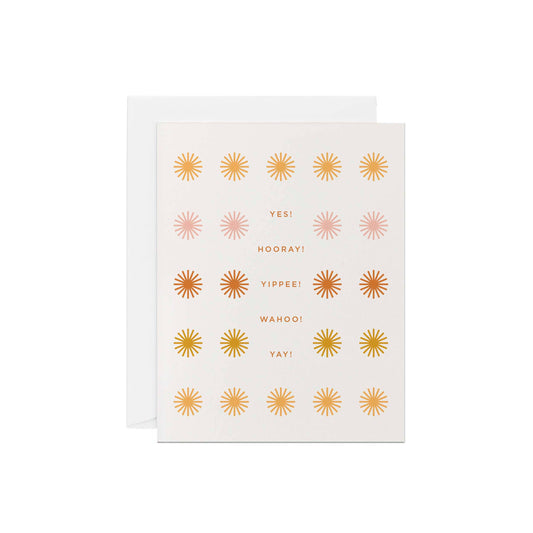 Birthday & Everyday Card | Yes! Hooray! Yipee!
