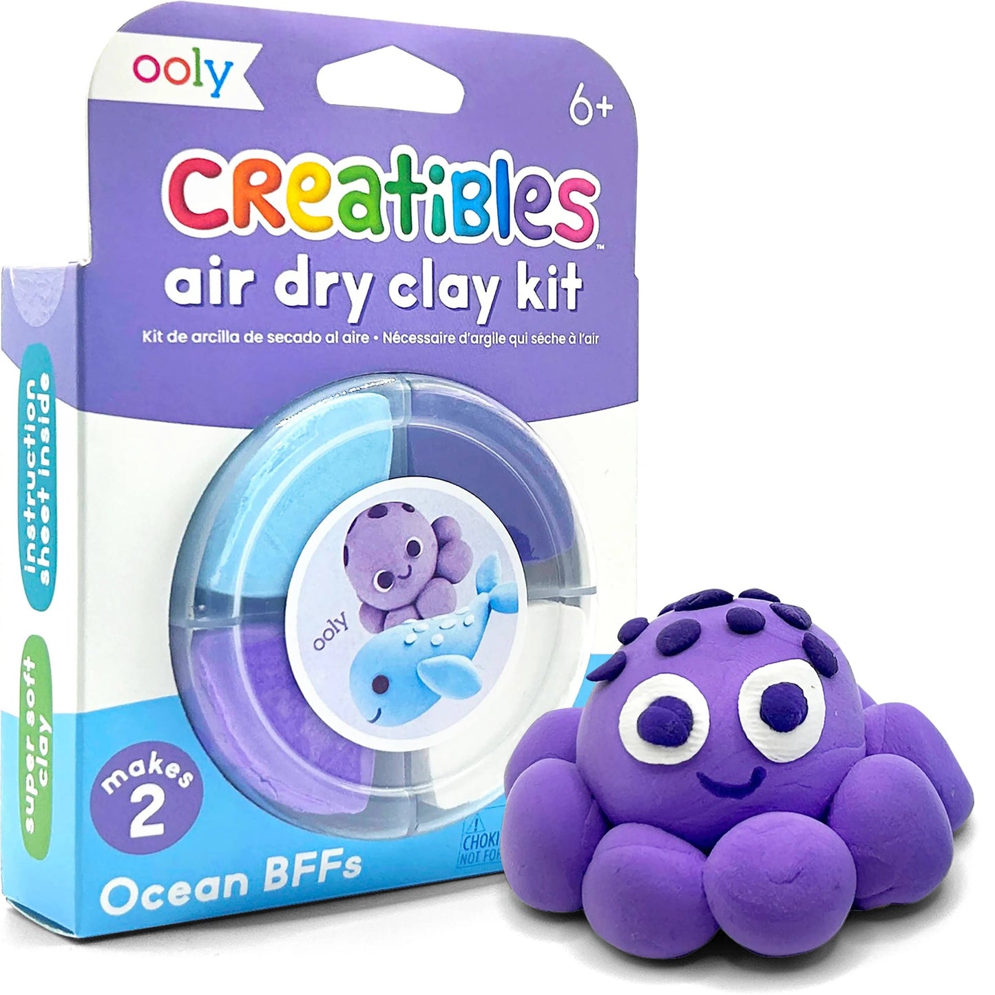 Creatibles Air Dry Clay Kit | Ocean BFFs