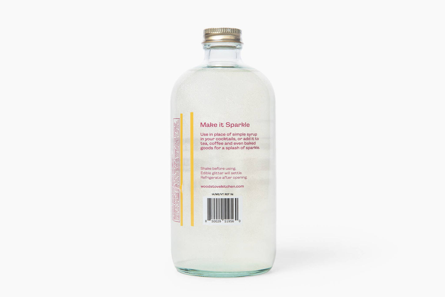 Glitter Simple Syrup 16 fl oz
