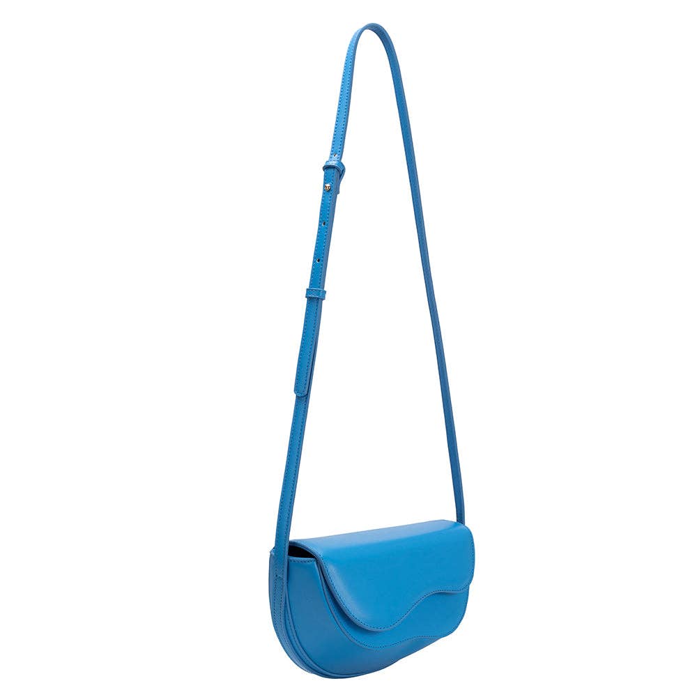 Frieda Blue Recycled Vegan Crossbody Bag