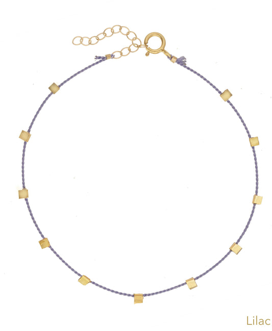 Hilo Bracelet: Lilac / 14k Gold Filled