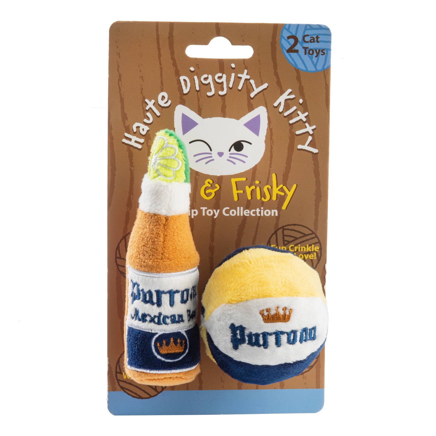 Purrona Bottle & Ball Organic Catnip Toys