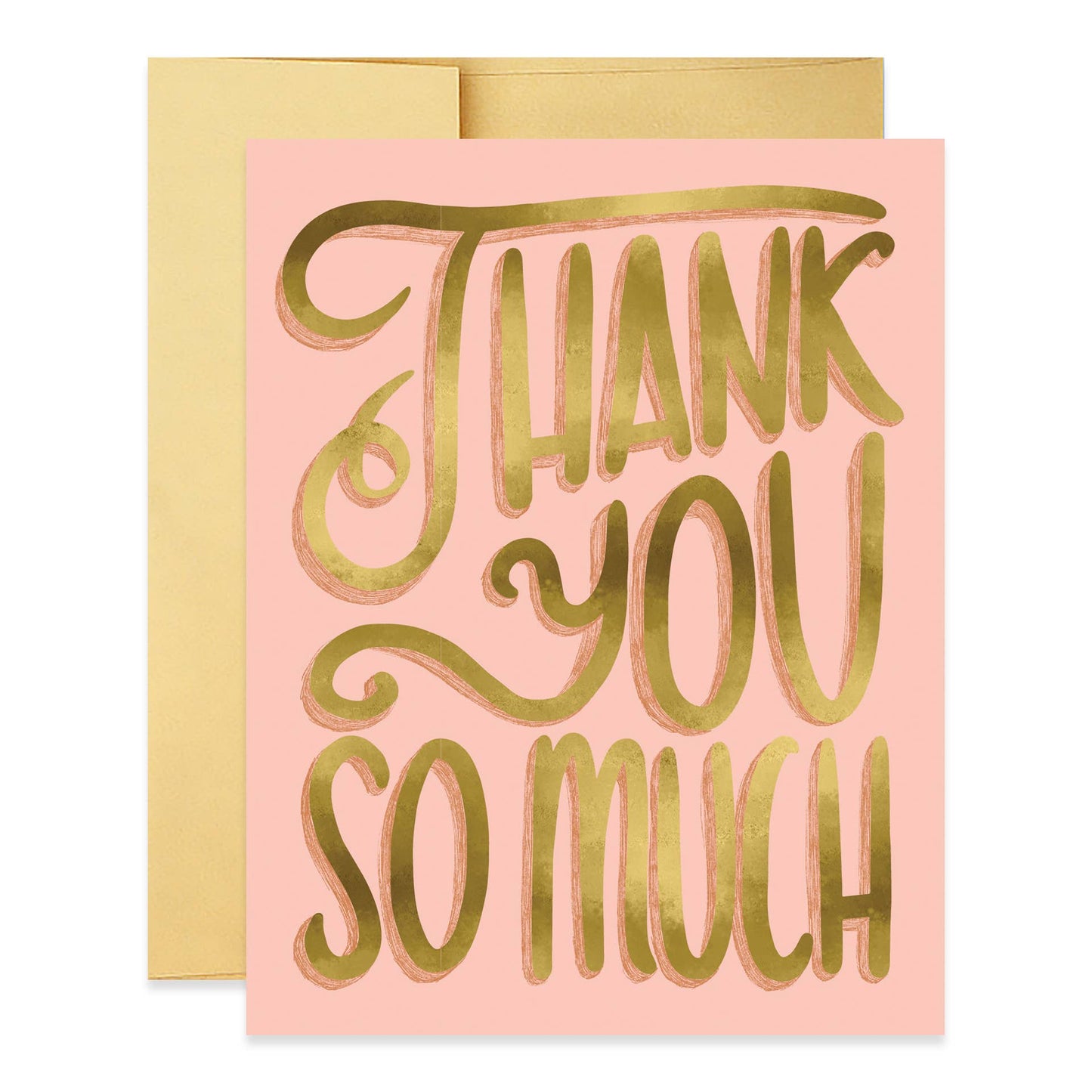 Lettering Thank You Card