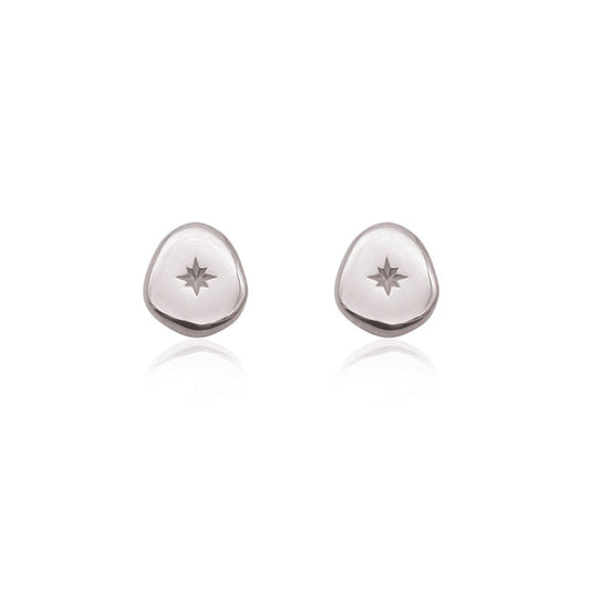 Vega Stud Earrings: Sterling Silver