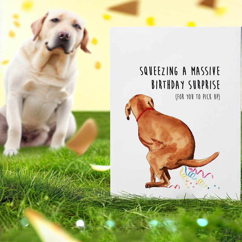 Naughty Dog Surprise Gift