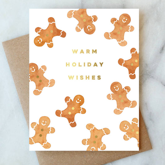 Gingerbread Christmas Holiday Card