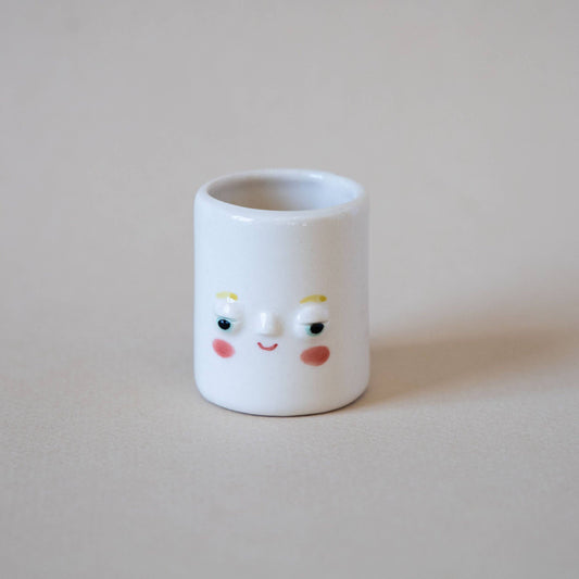 Blondie Mini Planter | Porcelain