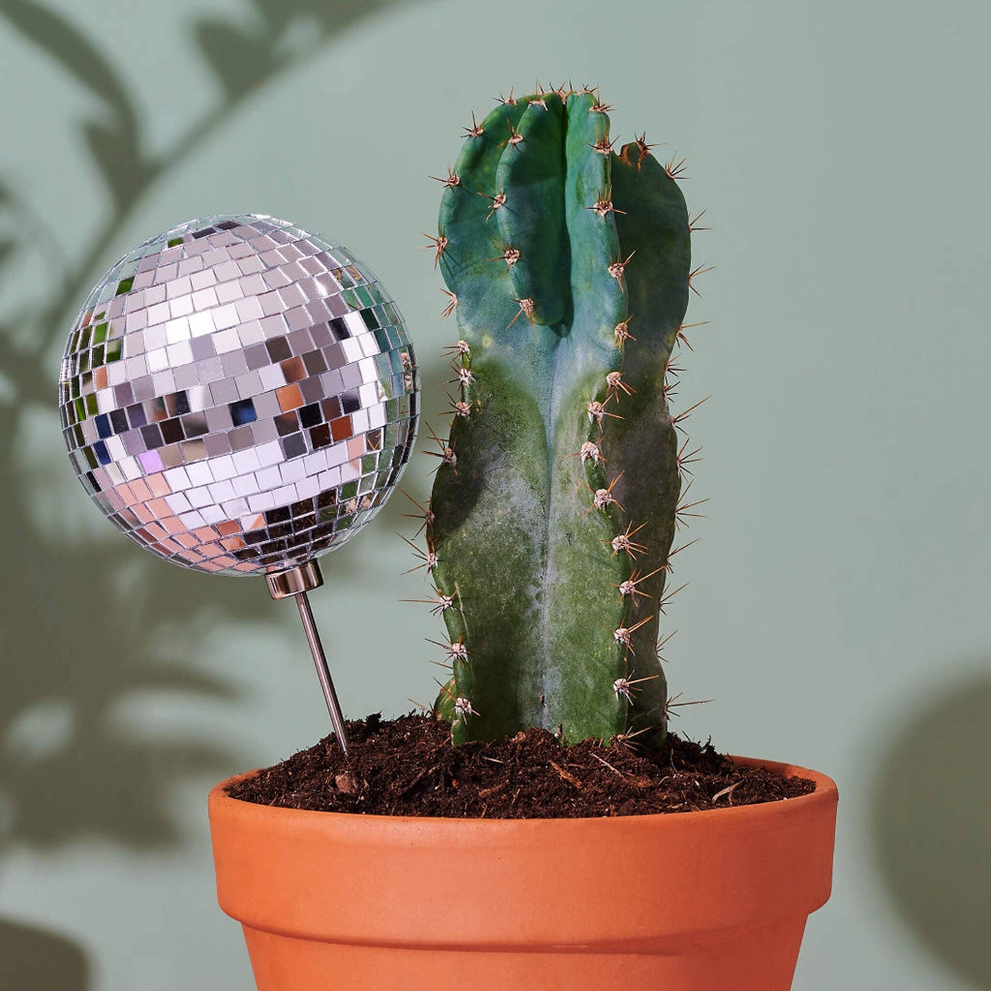 Mirror Disco Ball Decorative Plant Stakes | Disco Queen