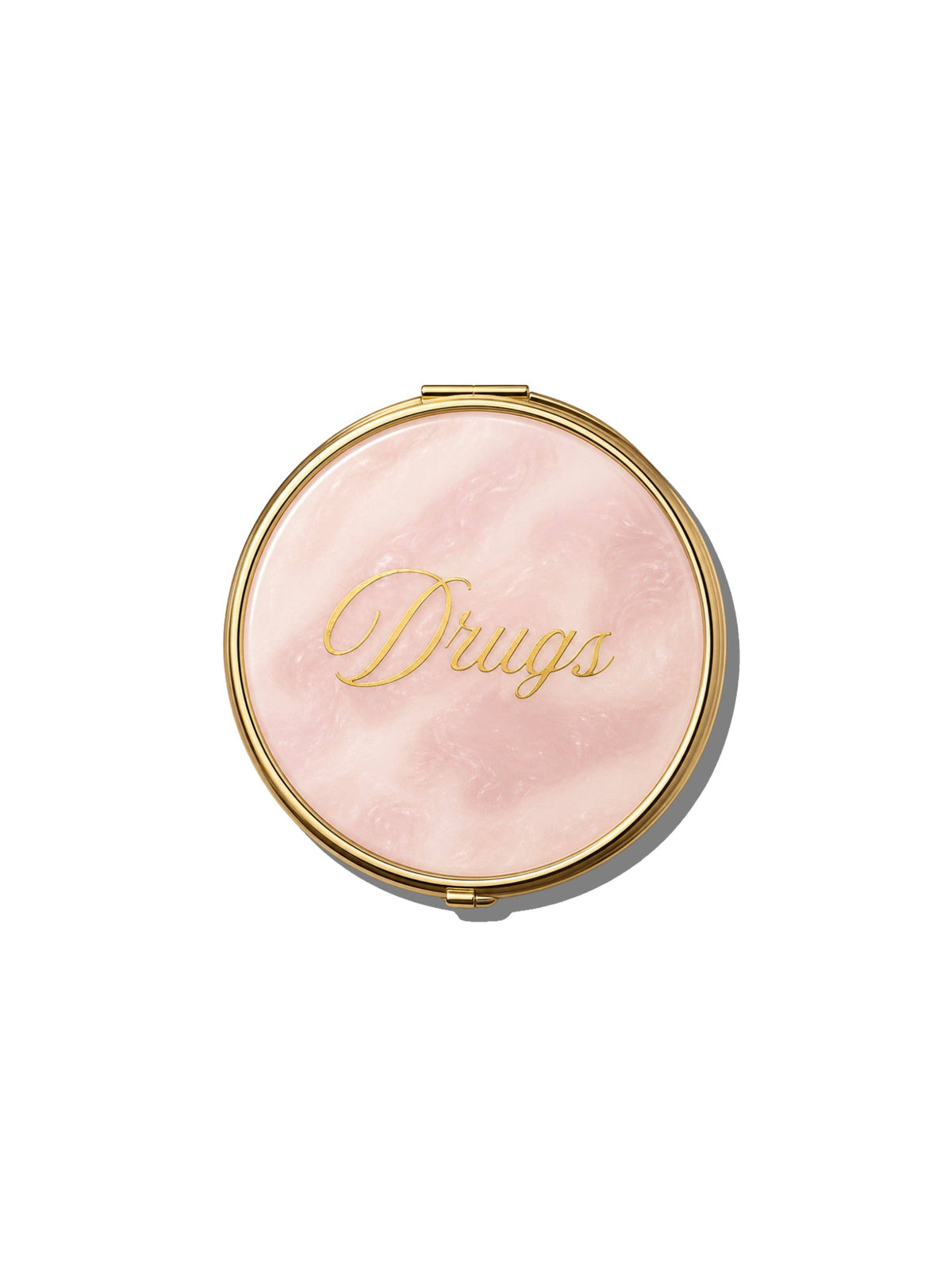 Hand-painted Drugs Handbag Hero Pill Compact: Tortoise