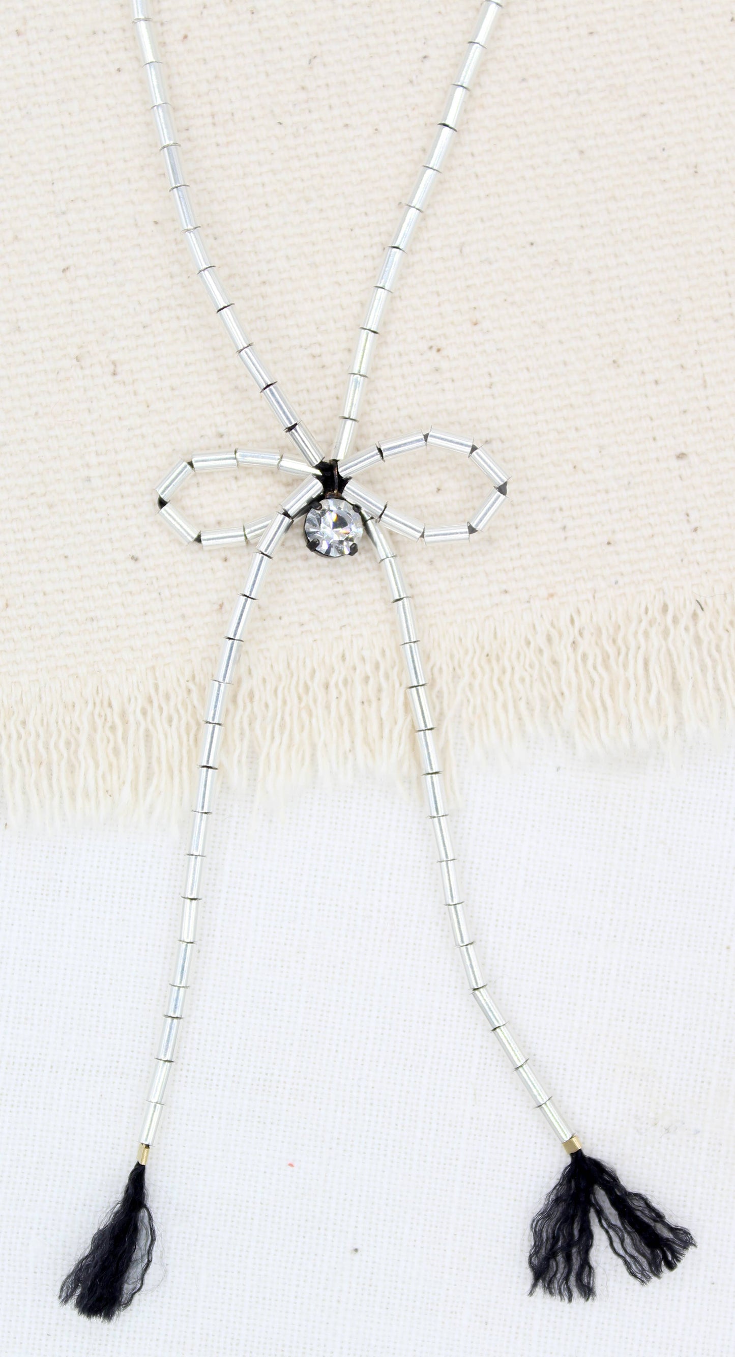 Forget Me Not Necklace: Holiday: Silver Bells