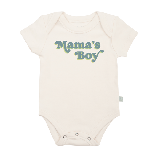 Mamas Boy Baby Bodysuit | 0-3M