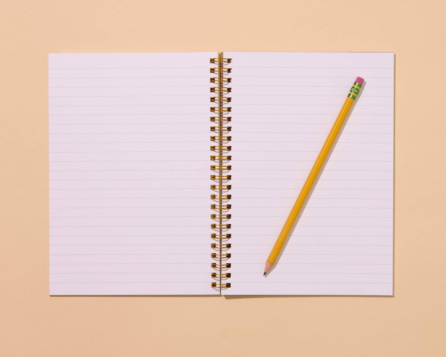 Letterpress A5 Spiral Notebook | Strawberry