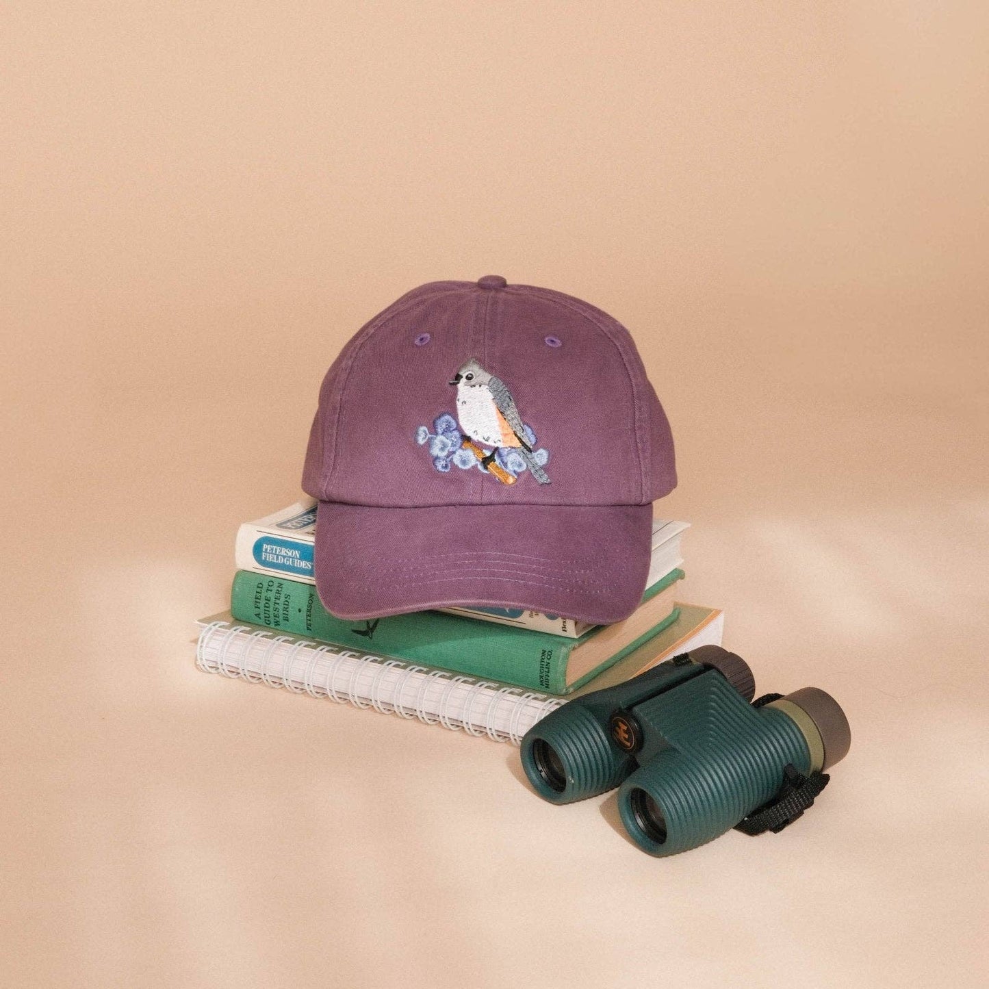Tufted Titmouse Washed Hat