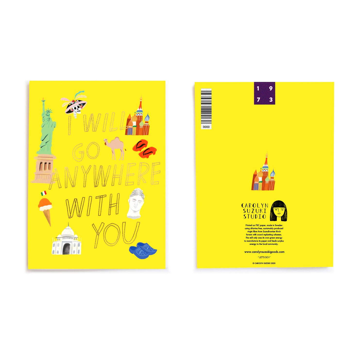 Let's Go! - Everyday Card