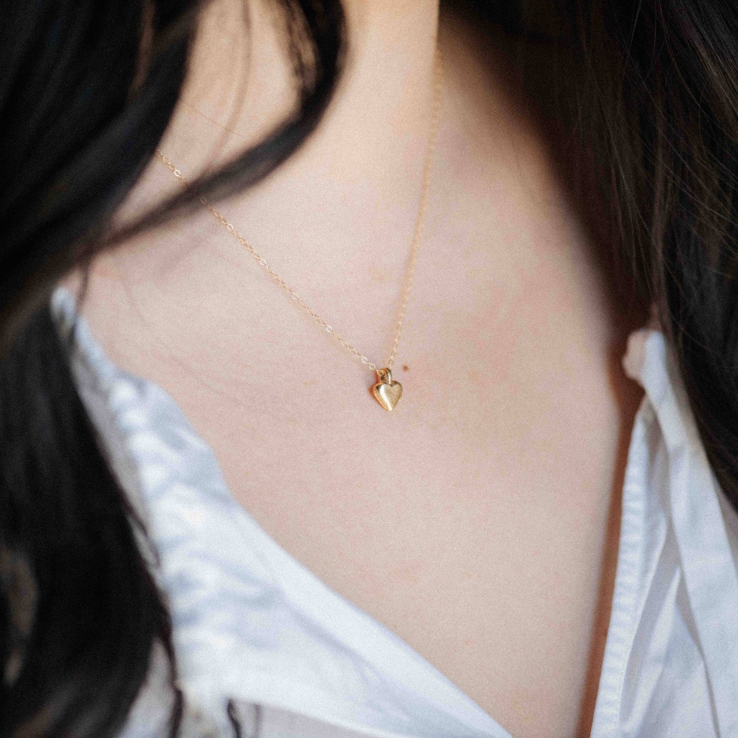 Amor Necklace // Demi-Fine Gold