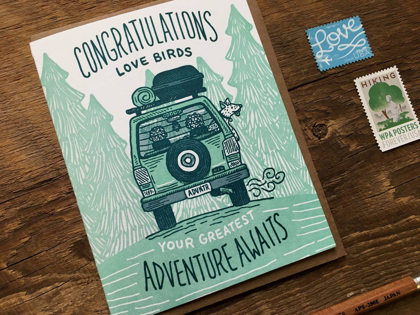 Congrats Adventure Card