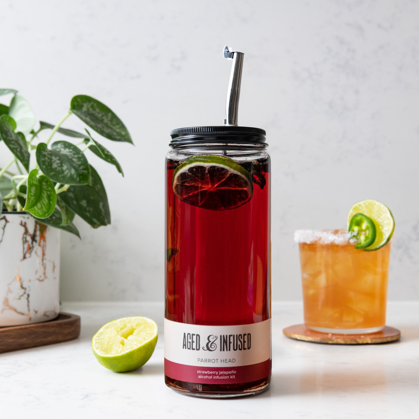 Strawberry Jalapeño Cocktail Infusion Kit
