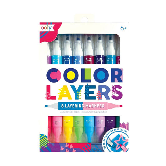 Color Layers: Double-Ended Layering Markers (Set of 8 / 16 C