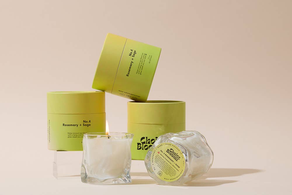 NO. 4 CANDLE Rosemary + Sage