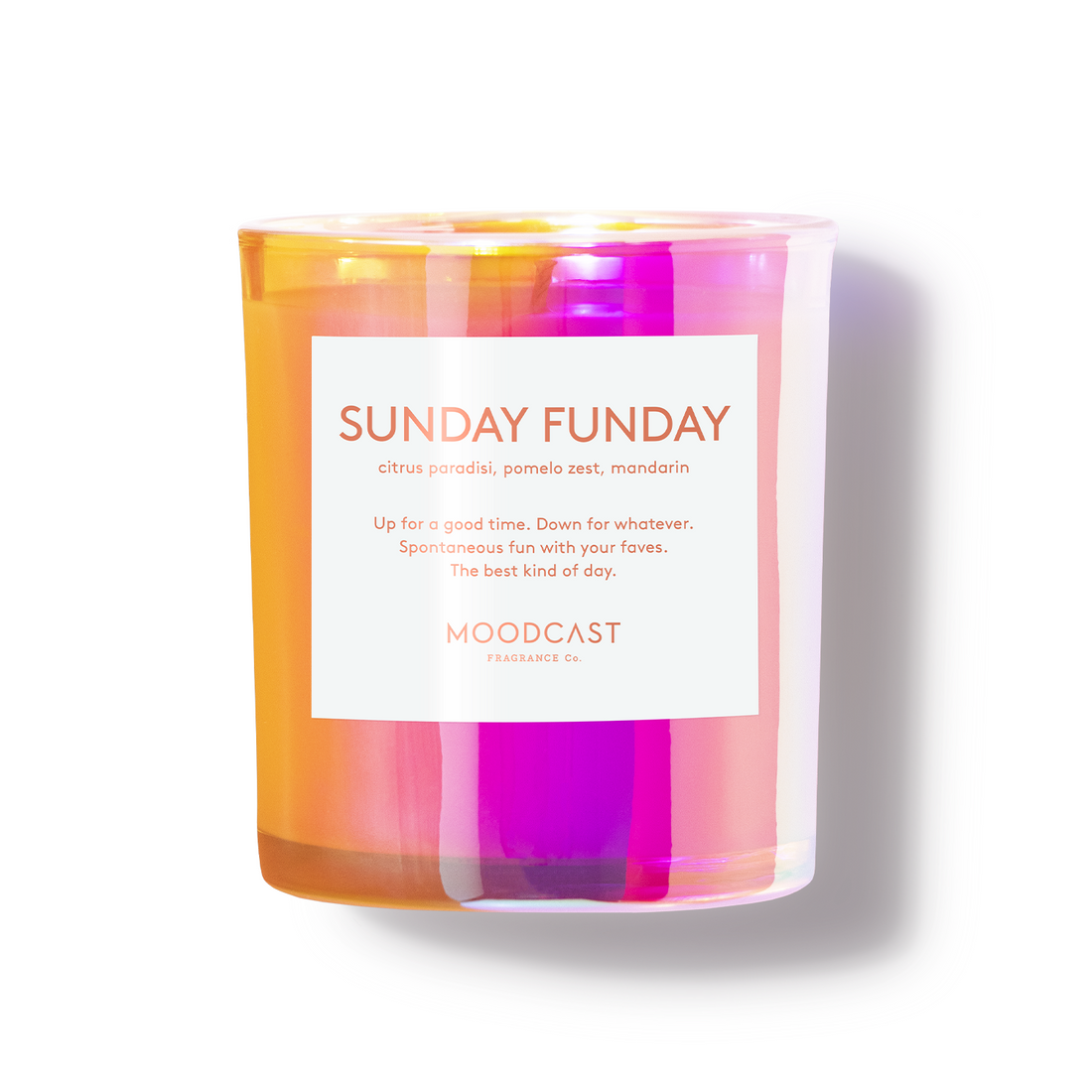 Moodcast 8 oz Candle | Sunday Funday